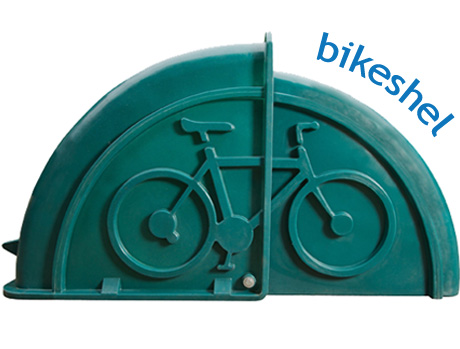 BikeShel closed position for all sizes